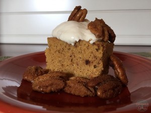 Pumpkin Crock Cake close up 820A