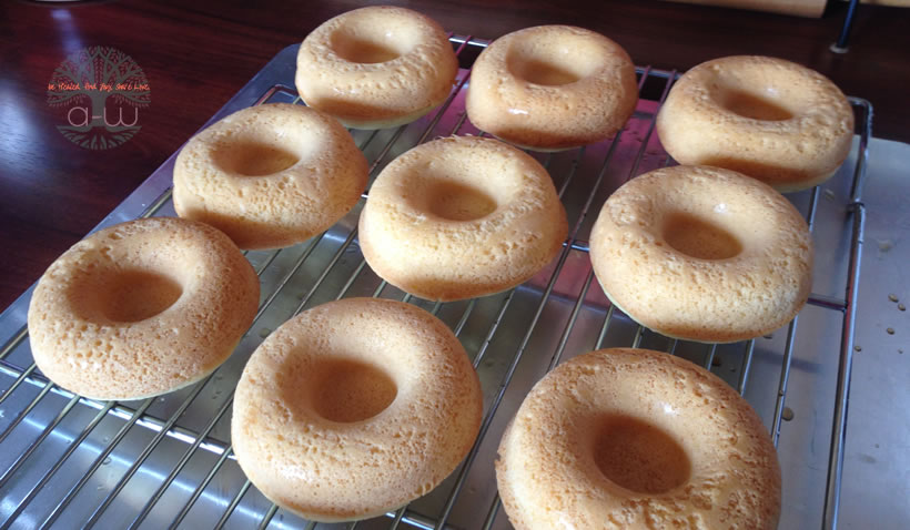 baked glazed donuts
