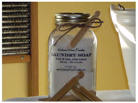 Homemade Laundry Soap